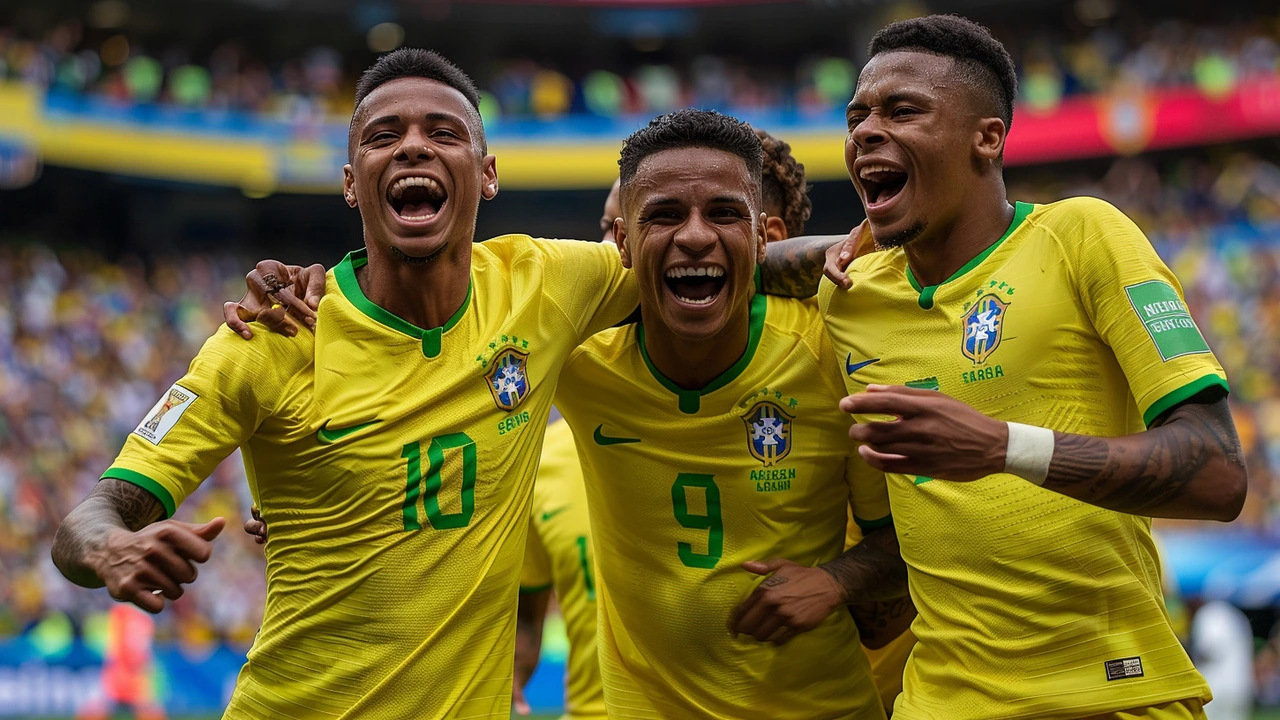 Vinicius Jr. Dominates as Brazil Triumphs Over Paraguay in Copa America Showdown