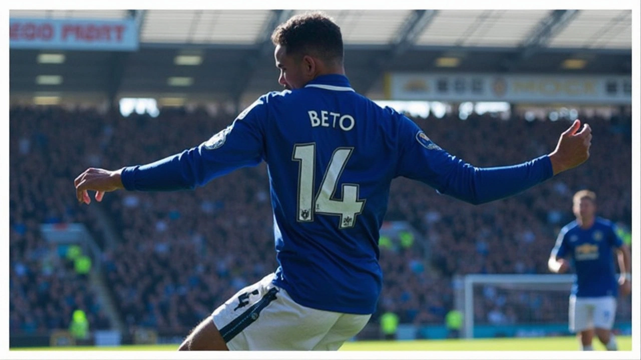 Everton vs Manchester United Clash: Beto's Goal Streak Continues as United Snatch Draw